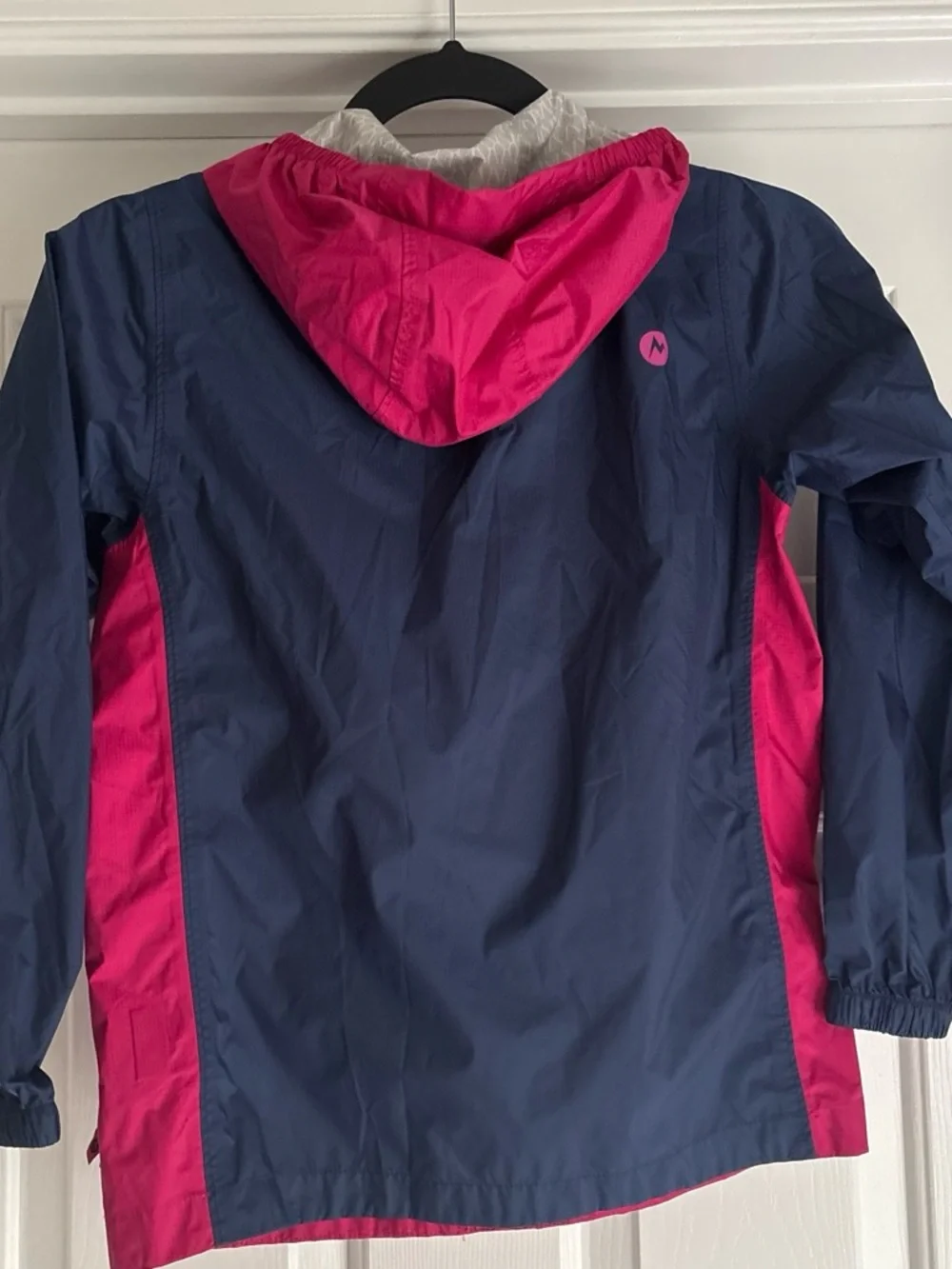Marmot Kids' Navy and Pink Waterproof Jacket size medium